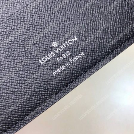 LV Multiple Wallet Taiga Leather Noir - Image 7