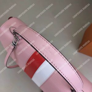 LV Cluny MM Epi Leather Rose Ballerine - Image 5