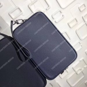 LV Kasai Clutch Taiga Leather - Image 4