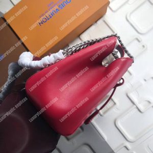 LV New Wave Chain Tote Red - Image 7