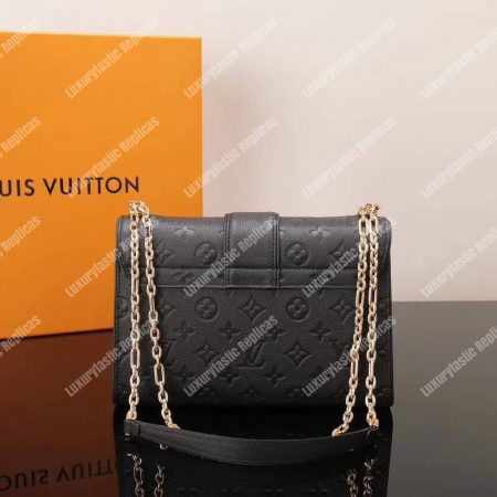 LV Saint Sulpice PM Monogram Empreinte Leather Noir - Image 7