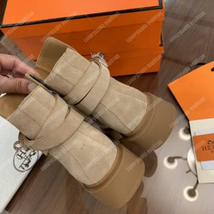 Hermes Veo Ankle Boot Baige - Image 8