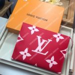 LV Toilet Pouch XL Monogram Rouge