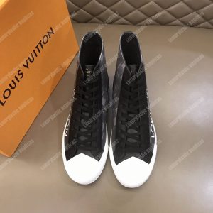 LV Tattoo Sneaker Boot Black - Image 3