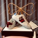 Gucci Ace Embroidered Bosco/Orso Sneaker White