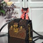 LV Trunk Clutch Monogram Reverse Canvas
