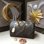 LV Speedy 30 Chain Tote Bag Monogram Canvas