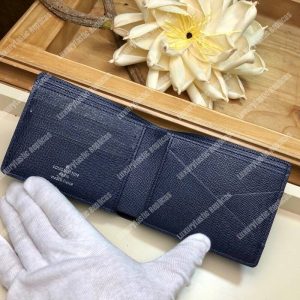 LV Multiple Wallet Epi Leather Bleu Marine - Image 5