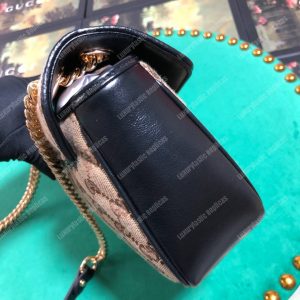Gucci GG Marmont Small Shoulder Bag GG Canvas - Image 4