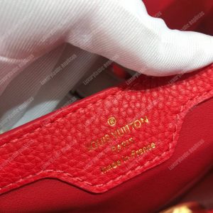 LV Capucines BB Taurillon Python Rouge - Image 9