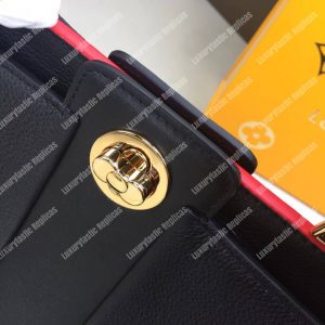 LV Astrid Veau Nuage Leather Noir - Image 5