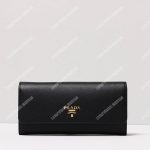 Prada Leather Wallet Black