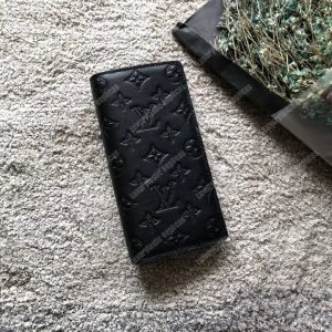 LV Brazza Wallet Monogram Shadow Black - Image 8