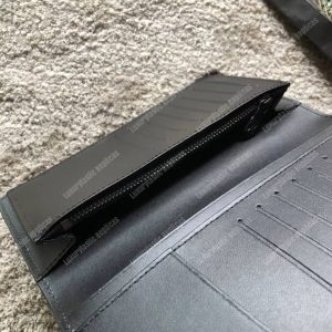 LV Brazza Wallet Monogram Shadow Black - Image 6