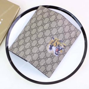 Gucci GG Supreme Tiger Head Print Long Wallet - Image 6