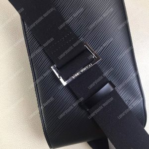 LV Geronimos Messenger Bag Epi Leather Noir - Image 6