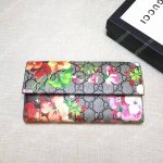 Gucci GG Blooms Continental Wallet Antique Rose