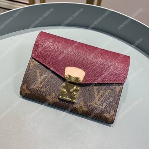 LV Pallas Compact Wallet Monogram Aurore - Image 3