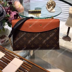 LV Saint Placide Monogram Caramel - Image 9