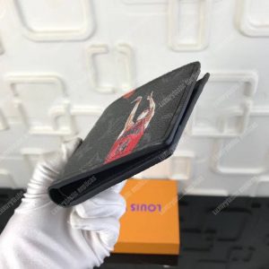 LV Multiple Wallet Monogram Eclipse Special Edition SlamDunk - Image 6
