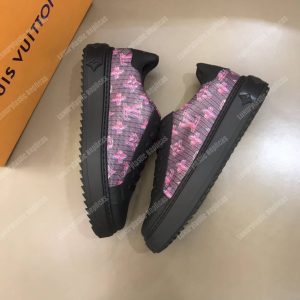 LV Match-up Sneaker Monogram Pop Pink - Image 4