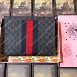 Gucci GG Black Pouch GG Supreme