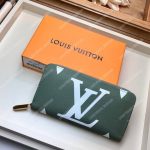 LV Zippy Wallet Monogram Khaki