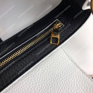 LV Capucines BB Taurillon Python Black White - Image 4