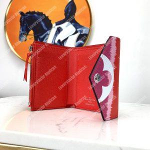 LV Escale Victorine Wallet Rouge - Image 8