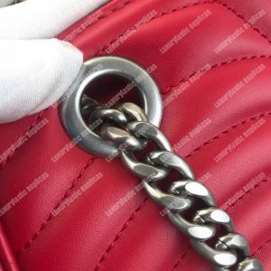 LV New Wave Chain Tote Red - Image 11
