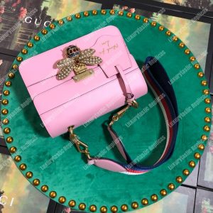 Gucci Queen Margaret Leather Bag Pink - Image 8