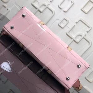 LV Monogram Vernis Neo Triangle Bag Pink - Image 4