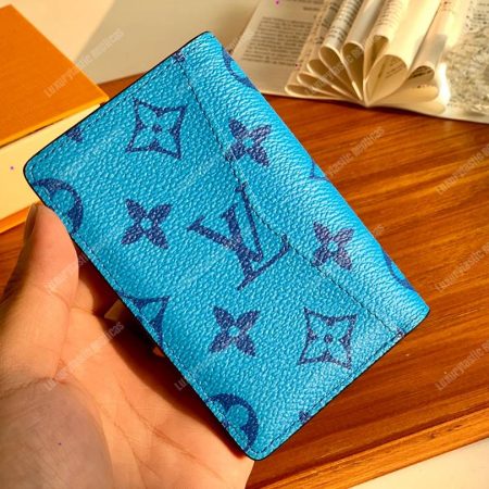 LV Pocket Organizer Blue - Image 4