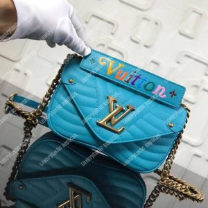 LV New Wave Chain Bag PM Malibu Green - Image 8