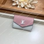 LV Lockmini Wallet Rose Ballet Blanc Maito Noir