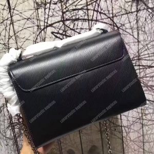 LV Twist MM Epi Leather Black - Image 4