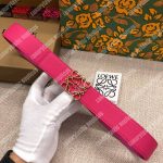 Loewe Anagram Belt 3.2Cm Pink