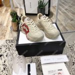 Gucci Rhyton Sneaker With Mouth Print
