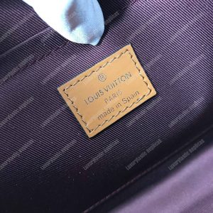 LV Monogram Vernis Sac Tricot Bag Amarante - Image 9