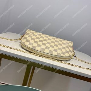 LV Cosmetic Pouch GM Damier Azur Canvas - Image 4