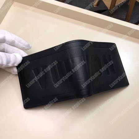 LV Fall-Winter 2018 Multiple Wallet Dark Infinity Leather - Image 5