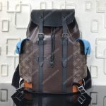 LV Christopher Backpack Epi Leather Monogram Canvas