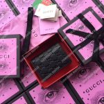 Gucci Signature Card Case In Black