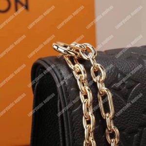 LV Saint Sulpice PM Monogram Empreinte Leather Noir - Image 8