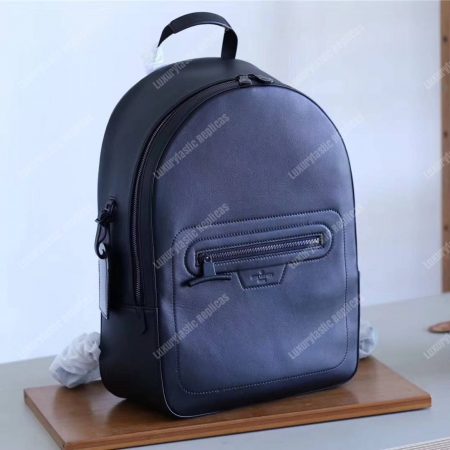 LV Backpack PM Dark Infinity Leather - Image 6