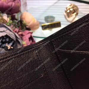 LV Multiple Wallet Taiga Leather Blue Stripe - Image 4