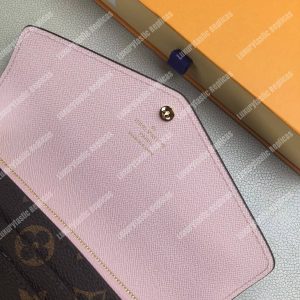 LV Sarah Wallet My LV World Tour Monogram Pink - Image 5