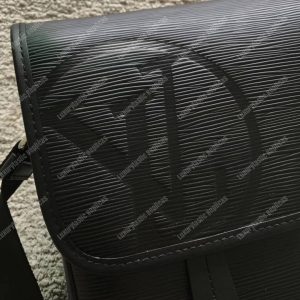 LV Messenger PM Epi Leather Black - Image 3
