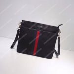 Gucci GG Web Messenger Black/Grey