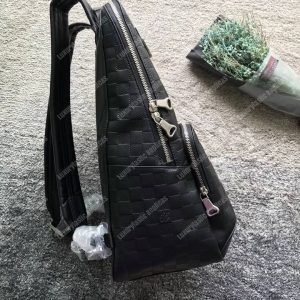 LV Avenue Backpack Damier Infini Leather Onyx - Image 3
